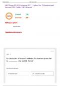 MOT Exam &lpar;LTAP&rpar; Questions and Answers 2023 with complete solution