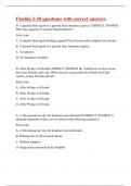 Florida 2-20 questions with correct answers