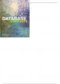 Database Concepts 8th Edition By David M. Kroenke - Test Bank