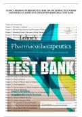 Lehne’s Pharmacotherapeutics For Advanced Practice Nurses And Physician Assistants 2nd Edition Rosenthal Test Bank | All Chapters (1- 92) |A+| Ultimate Guide