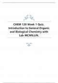 CHEM 120 Week 1 Quiz_ Introduction to General Organic and Biological Chemistry with Lab