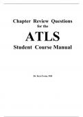 ATLS_Chapter_Review_Questions Student Course Manual complete