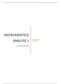 Samenvatting Instrumentele analyse 