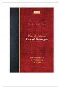 LPL4802/LAW OF DAMAGES PRESCIBED TEXT BOOK, SEACHABLE