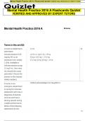 Mental Health Practice 2016 A Flashcards Quizlet WITH ANSWERS VERIFIED AND APPROVED BY EXPERT TUTORS Mental Health Practice 2016 A Flashcards Quizlet WITH ANSWERS VERIFIED AND APPROVED BY EXPERT TUTORS Mental Health Practice 2016 A Flashcards Quizlet WITH
