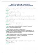 2024 CNA Exam 3 &lpar;ACTUAL EXAM &rpar; A&plus; Rated Guide &vert; Questions and Answers &lpar;Solved&rpar;