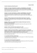 BIS 2C Pre-lab 5: Introduction to Plant Diversity II ( Graded A+)(QUESTIONS AND ANSWERS) University of California, Davis BIS 2C 002C