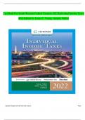 TEST BANK For South-Western Federal Taxation 2022 Individual Income Taxes 45th Edition by James C. Young, Annette Nellen | Complete Chapter's 1 - 20 | 100 % Verified