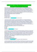 QBA Exam 1-Quiz Questions and Correct Answers Guaranteed Success