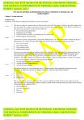 NURSING 460 TEST BANK FOR MATERNAL-NEWBORN NURSING THE CRITICAL COMPONENTS OF NURSING CARE&comma; 3RD EDITION&comma; ROBERT Update 2023
