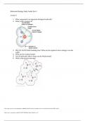  NURS 534 Molecular Biology Study Guide Test 2 very correct