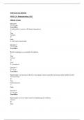 Portage Learning NURS 231 Module  1 Exam