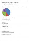 Portage Learning Math 110 Final Exam
