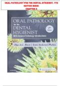 Oral Pathology for the Dental Hygienist, 7th  Edition Ibsen (978-0323400626):  chapter 2