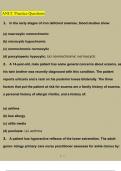 ANCC Practice Questions Questions and Answers Latest &lpar;2023 &sol; 2024&rpar; &lpar;Verified Answers&rpar;