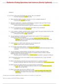 Pediatrics Fisdap Questions And Answers&period;&lbrack;Newly Updated&rsqb;