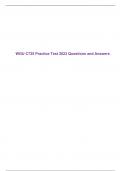 WGU C725 Practice Test 2023 Questions and Answers