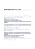 HESI Exit Exam Bundled Here (A+ GRADED 100% VERIFIED)