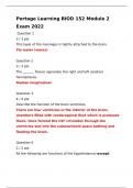 Portage Learning BIOD 152 Module 2 Exam 2022