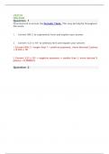 Portage Learning CHEM 103 Final  EXAM Latest Update  Graded A&plus;