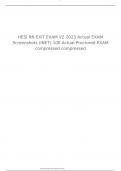 HESI RN EXIT EXAM V2 2023 Actual EXAM Screenshots (INET)-100 Actual Proctored EXAM compressed compressed