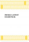 INF2611 LATEST EXAM PACK