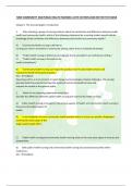 NEW COMMUNITY ANDPUBLIC HEALTH NURSING= 10TH EDITION 2023 RECTOR TEST BANK Chapter 1 The Journey Begins: Introduction 1. After teaching a group of nursing students about the similarities and differences between public health and community health, which of