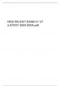 HESI RN EXIT EXAM V1-V7 (LATEST 2023-2024).pd