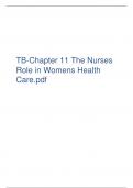 TB-Chapter 11 The Nurses Role in Womens Health Care&period;pdf