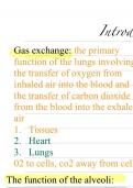 Gas exchange 