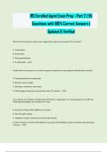 IRS Enrolled Agent Exam Prep - Part 2 &vert; 55 Questions with 100&percnt; Correct Answers &vert; Updated & Verified
