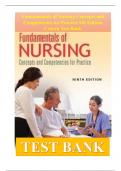 Test Bank For fundamentals_of_nursing_concepts_and_competencies_for_practice_9th_edition_craven All Chapter Covered Graded A+
