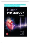 Test Bank For human_physiology_16th_edition_stuart_fox_test All Chapters Covered Graded A+