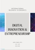 Digital innovation & entrepreneurship