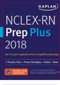 NCLEX RN PREP PLUS 2018