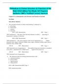 Thibodeau & Patton Structure & Function of the Body14th Edition Test Bank All Chapters Inclusive 100&percnt; Verified Correct Answers
