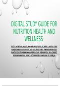 SCI 228 Nutrition, Health & Wellness Latest Verified Review 2023 Practice Questions and Answers for Exam Preparation, 100% Correct with Explanations, Highly Recommended, Download to Score A+ Discounted Favorably
