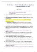NR 603 Week 5 APEA Predictor Exam Review Questions &  Answers GRADED A+ 2023.