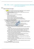 CEBS - GBA 1&comma; 2&comma; and 3 &ndash; Actual Exam Questionsand Answers &lpar;CEBS GBA 1&comma; 2&comma; and 3 Exam&rpar; &lpar;Graded A&plus;&rpar;