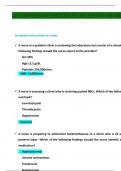 ATI COMPREHENSIVE PREDICTOR RETAKE 2019 WITH NGN &vert;180 VERIFIED Q & A