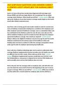2023 AHIP EXAM QUESTIONS AND ANSWERS CORRECT & VERIFIED LATEST UPDATE&comma;BEST FOR NURSING&comma;DIRECT PASS