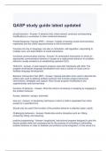 QASP study guide latest updated
