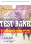 Test Bank For Social Work Macro Practice 6th Edition All Chapters - 9780133948523