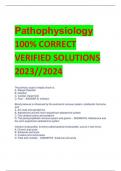 Bundle for PATHOPHYSIOLOGY FINAL EXAM RASMUSSEN UNIVERSITY 3 VERSIONS&rpar;&sol; PATHOPHYSIOLOGY FINAL EXAM RASMUSSEN UNIVERSITY &lpar;3 DIFFERENT VERSIONS&rpar; 2022-2024