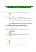 WGU C799 WEB DEVELOPMENT FOUNDATIONS FINAL EXAM LATEST 2023-2024 REAL EXAM QUESTIONS AND ANSWERS &vert;AGRADE
