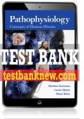 Test Bank For Pathophysiology&colon; Concepts of Human Disease 1st Edition All Chapters - 9780133414783