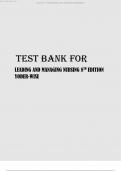 Leading And Managing In Nursing 8th Edition Yoder Wise Test Bank.