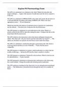 Kaplan PN Pharmacology Exam