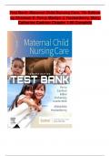 TEST BANK For Maternal Child Nursing Care 7th Edition by Shannon E&period; Perry&comma; Marilyn J&period; Hockenberry&comma; Mary Catherine Cashion &vert;Complete 2023 Chapter 1 - 50&lpar;FULL TEST BANK 100 &percnt; VERIFIED SOLUTIONS&rpar;