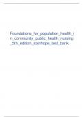 foundations_for_population_health_in_community_public_health_nursing_5th_edition_stanhope_test_bank